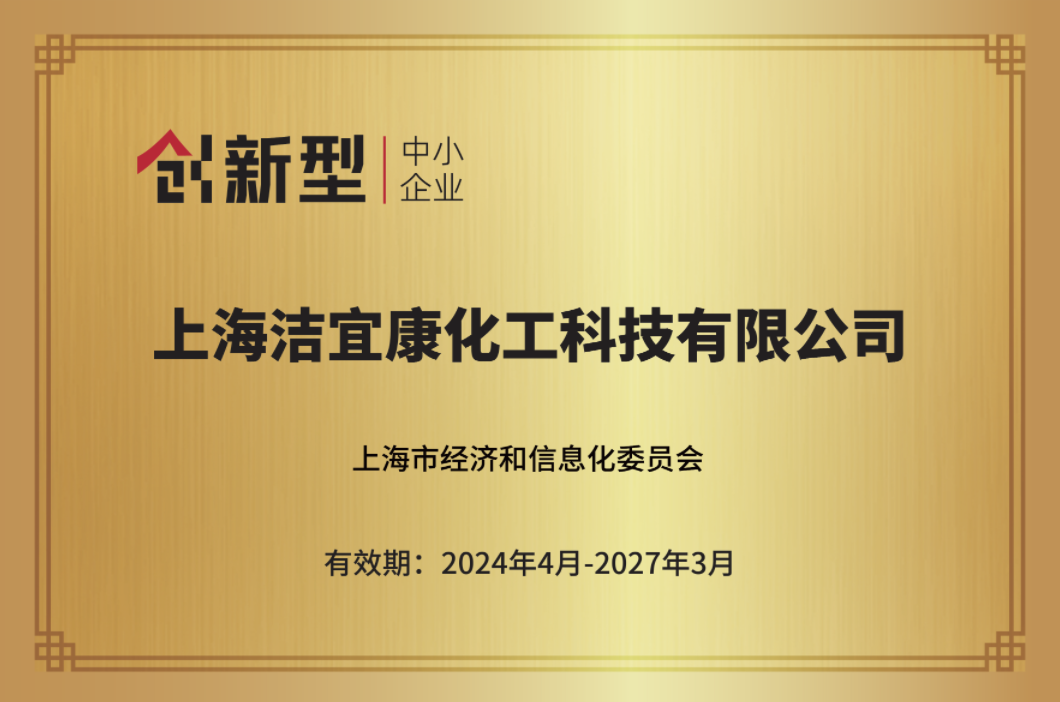 Shanghai Jiecon -2024 Shanghai Innovative Small and Medium Enterprises